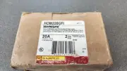 Square D Homeline HOM220GFI 2 Pole 15 Amp 120/240V Circuit Breaker GCFI NOS