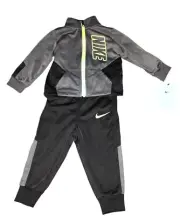 Nike Baby Boys' 2-Piece Tracksuit Pants Set - Black Size 12 Months