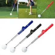 Telescopic Golf Swing Training Aid Alignment Stick Tool Comfortable Balance