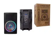 MR DJ SYNERGY15BAT 15" 3500W Power Speaker Battery/Bluetooth/Amplifier/SD/USB/FM