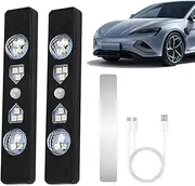 Car Interior LED Lights | Atmosphere Lamp for Car - Wireless Automatic Sensing Lighting Device for Vehicles, Auto Atmosphere Lamp