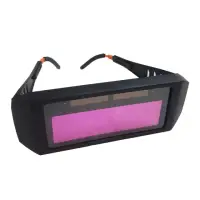 在飛比找momo購物網優惠-太陽能 自動變光 電焊眼鏡 焊接防護 護目鏡 燒焊(氬弧焊 