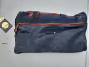 Yves Saint Laurent YSL Opium For Men Blue Duffle Weekender Carry-On Bag 18.5 J14