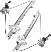 MR573877 MR573878 MI1351127 MR987069 Front Left/Right Window Glass Regulator No Motor Compatible for Mitsubishi Outlander 2003-2006 2.4L(Front Left)