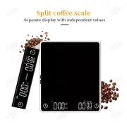 Split Coffee Scale 4 Modes for Espresso Maker Pour-over coffee Wireless Display