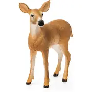 Schleich 3.4'' White Tailed Doe Deer Animal Action Figure Kids/Children Toy 3-8y