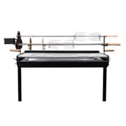 3 Skewer Cyprus Spit Roaster with Charcoal BBQ by Flaming Coals