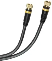 PREMIUM ESOTERIC AUDIO EFV2 SERIES F-PIN VIDEO INTERCONNECT COAX CABLE TV