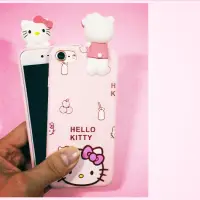 在飛比找蝦皮購物優惠-Hello Kitty 手機套 （適用蘋果及oppo)滿千免