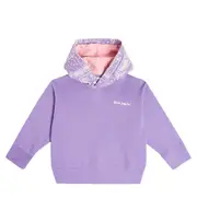 [Palm Angels Kids] Palm Angels Kids Paisley cotton jersey hoodie Y 6 purple