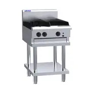 Luus CS-2B3C 2 Burner 300mm Chargrill Cooktop - CS-2B3C-LU