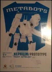Metabots Nephilim Prototype Heavy Artillery Robot Kit 2006 MINT Paintable