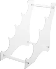 Sturdy Flashlight Stand Acrylic Flashlight Bracket Multi-Sized Display Rack Easy Assembly