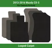 Lloyd Classic Loop Front Row Carpet Mats for 2013-2016 Mazda CX-5 (for: Mazda)
