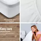 Giselle Bedding Double Size Waterproof Bamboo Mattress Protector