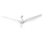 64'' Ceiling Fan DC Motor w/Light w/Remote White Devanti