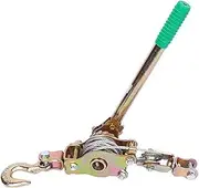 Manual winch 1T High Carbon Steel Thickened Gear Rope Tensioner Multi Functional Manual Steel Wire Fastener For Car Cargo Marine Puller
