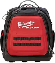 MILWAUKEE'S Tool Backpack,Red/Black,48 Total Pockets (48228301)