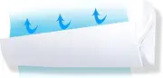 Wind shield Air Conditioning Universal Wind r Cover Anti Direct Blowing Windshield Air Conditioner Wind r Baffle