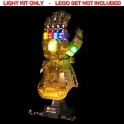 Light My Bricks - LIGHT KIT for LEGO Infinity Gauntlet 76191 from Tates Toyworld