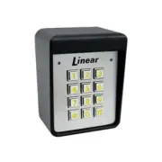Linear AC-480 12/24V 480 Codes Wired Metal Keypad Exterior Surface Mount Gate