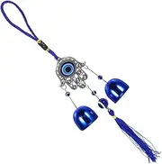 BESPORTBLE Hand of Wind Chime Pendant Evil Eye Ornament Turkish Decor Home Protection Idea