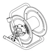 RIDGID H-38 (64862) Hose Reel Assembly for KJ-3100 Water Jetter