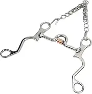 Pelham Horse Bit Strong Stainless Steel Horse Bit for Horse Riding Equestrian Performance Horse Mouth Bit and Bit /1188