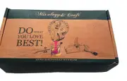 Mixology Home Bartender Kit 10-Piece Bar Tool Set with Bamboo w/Stainles Chrome