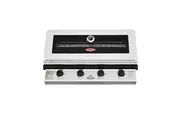 1200 Series Stainless Steel 4 Burner Built In BBQ w/ Cast Iron Burners & Grills - BBG1240SB