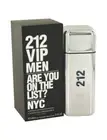 Carolina Herrera 212 VIP ON THE LIST? 100ml EDT Fragrance New Cologne Men BOXED