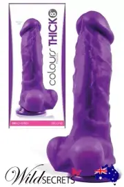 NEW nsnovelties Thick Realistic 8 inch Dildo with Suction Base, Dildo/Dong