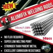 50pcs Aluminum welding wire 1.08ft Flux-Cored Electrode Aluminum