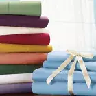 Cushy Bedding Set 7 PCs 1000TC Egyptian Cotton AU Emperor Size Solid Colors