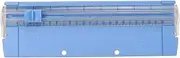 Blue Paper Cutter Mini Blade Incisive Cutting Safe Design A4 Paper Trimmer Office School Home