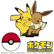 Pikachu & Eevee Pocket Monster Golf Marker Pokemon Nintendo Licensed Product