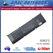 Genuine 69KF2 Battery for Alienware m15 R3 R4 R5 R6 R7 m16 R1 m17 R3 R4 86Wh