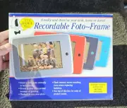 Talking Stuff 4" x 6" Recordable Picture Frame BNIB