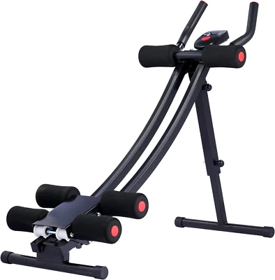Ab Machine for Home Gym, Core Strength Training Equipment for Home Fitness, Ab C