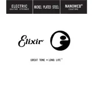 Elixir Nanoweb Single .080 Electric Guitar String 15280