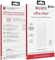 Zagg Invisible Shield Ultra Clear Screen Protector for Samsung Galaxy S10 Plus