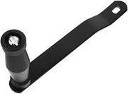 Winch Handle Trailer Jack Handle Travel Trailer Handle Winch for Trailer Small Hand Winch Boating Machine Handle Winch Control Handle Boat Towing Winches Galvanized Iron Black
