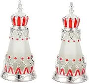 minkissy 2pcs Dubai Perfume Empty Bottle Ornament Container Perfume Bottles 1960s Crystal Perfume Bottle Terrariums Retro Dropper Bottle Travel Perfume Container Accessories Glass Arab