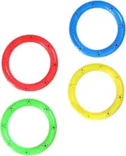HONMEET 4Pcs Ergonomic Handheld Exercise for Dance and Gymnastics Grasping Rings to Nervousness for Kindergarten and Active Play