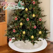 Christmas Decoration Snowflake Edge Christmas Tree Dress Festive Atmosphere