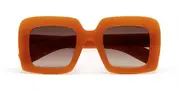Kaleos Gerhard C4 Men's Sunglasses Orange Size 50