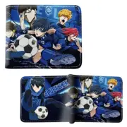 New Team Z BLUE LOCK BiFold Wallet Standard Size Credit Card Billfold