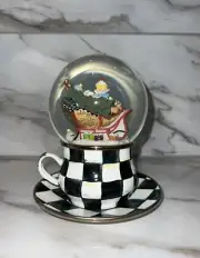 NEW MacKenzie-Childs My Cup Of Tea Snow Globe