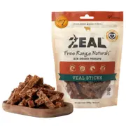 Zeal Free Range Air Dried Veal Sticks (125g) | For Dogs