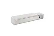 Polar G-Series Countertop Prep Fridge with Lid 7x 1/4GN with Hard Stainless Lid